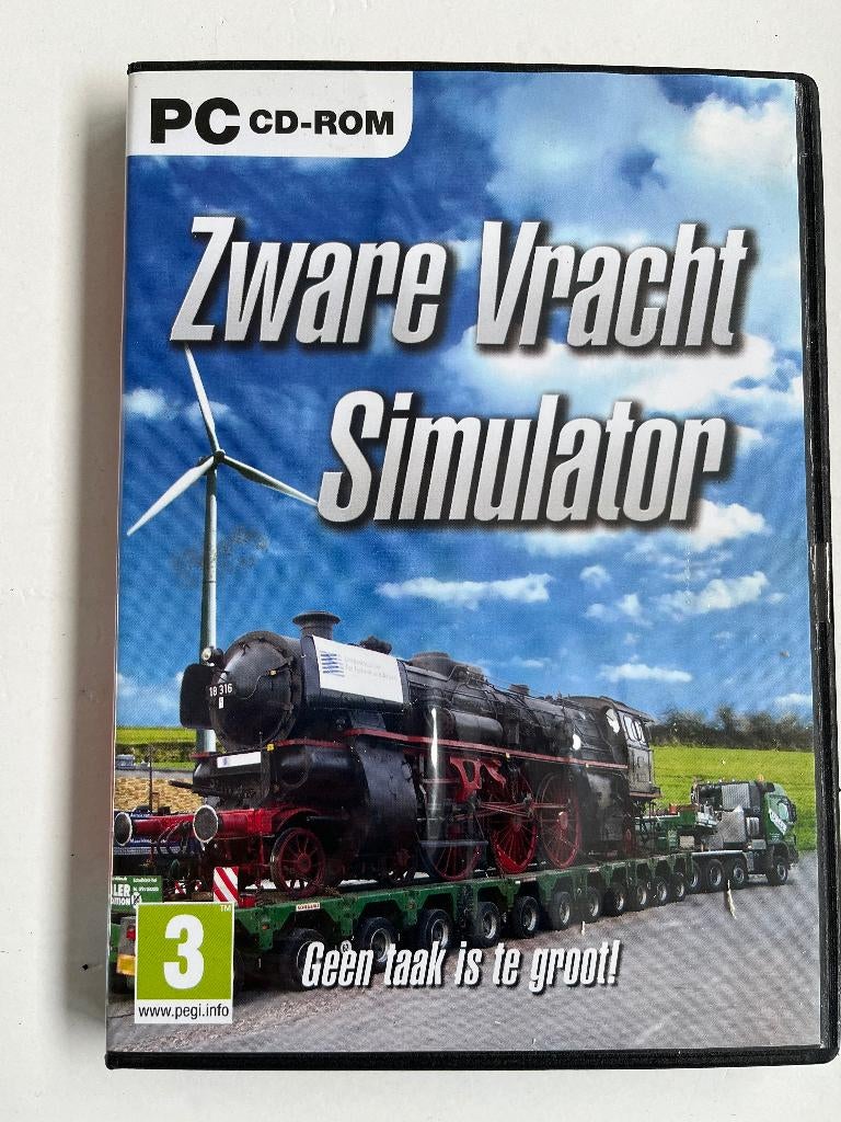 Zware Vracht Simulator PC, 1 speler, Ophalen of Verzenden, Zo goed als nieuw, Vanaf 3 jaar