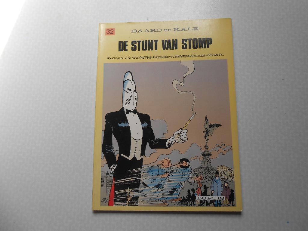 baard en kale 32 De stunt van Stomp 1984 1ste druk., Boeken, Stripboeken, Eén stripboek, Nieuw, Ophalen of Verzenden, Will/Desberg