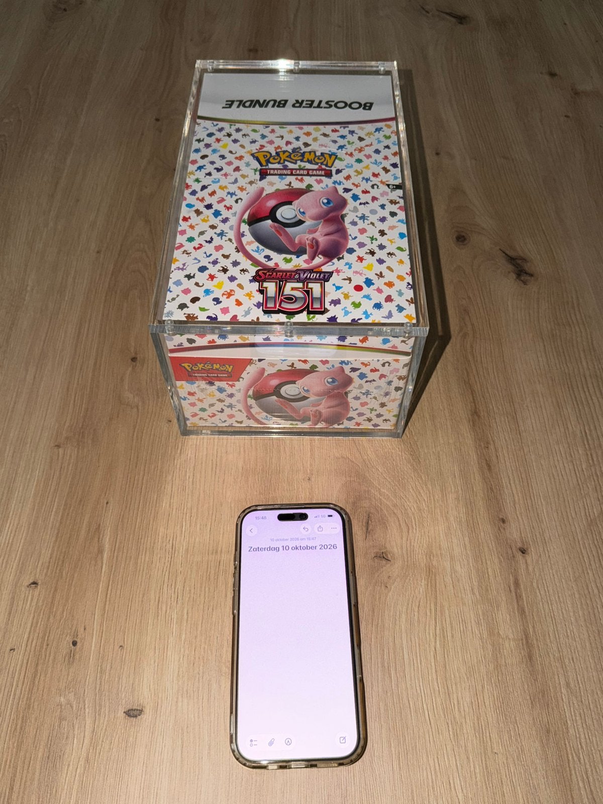 Pokemon 151 bundle display, Ophalen, Nieuw, Boosterbox