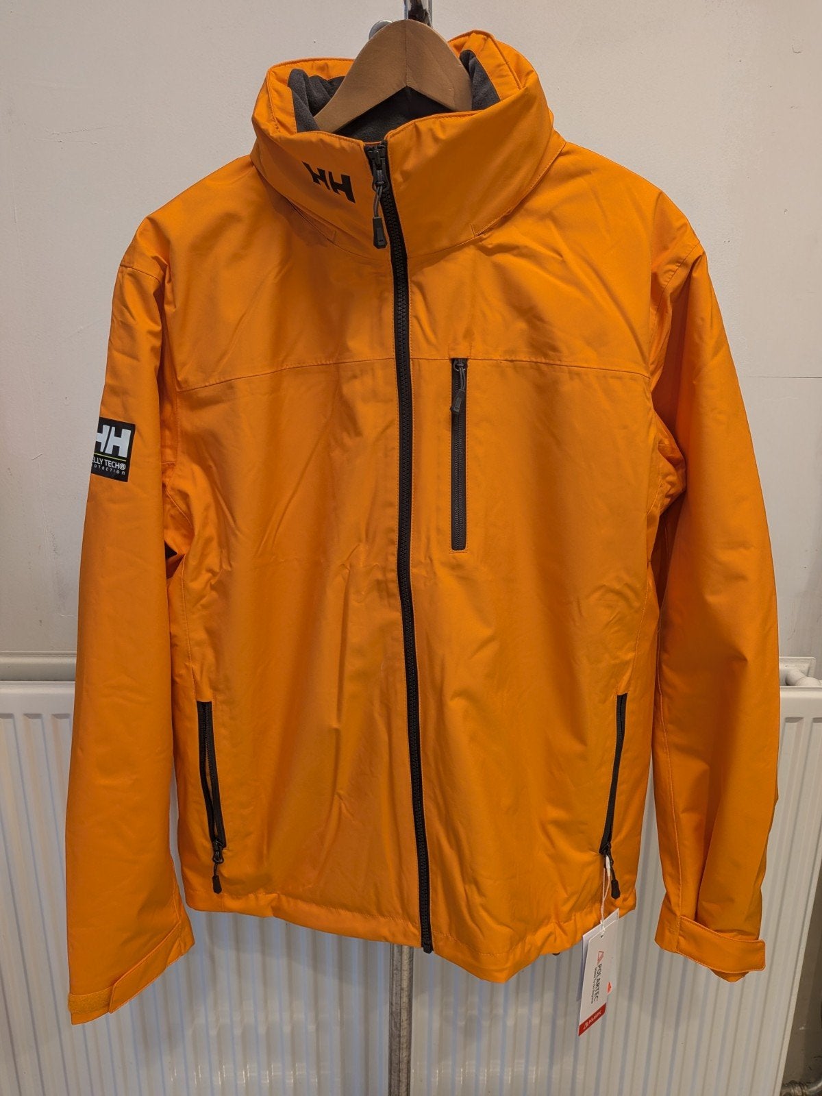 Helly Hansen Crew Hooded Midlayer Jas - Oranje (L), Watersport en Boten, Ophalen of Verzenden, Nieuw