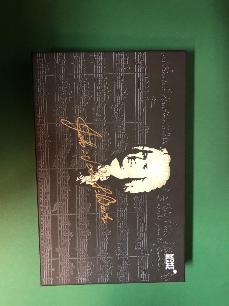 Mont Blanc Vulpen Johann Sebastian Bach Special Edition, Verzamelen, Pennenverzamelingen, Met doosje, Ophalen of Verzenden, Zo goed als nieuw