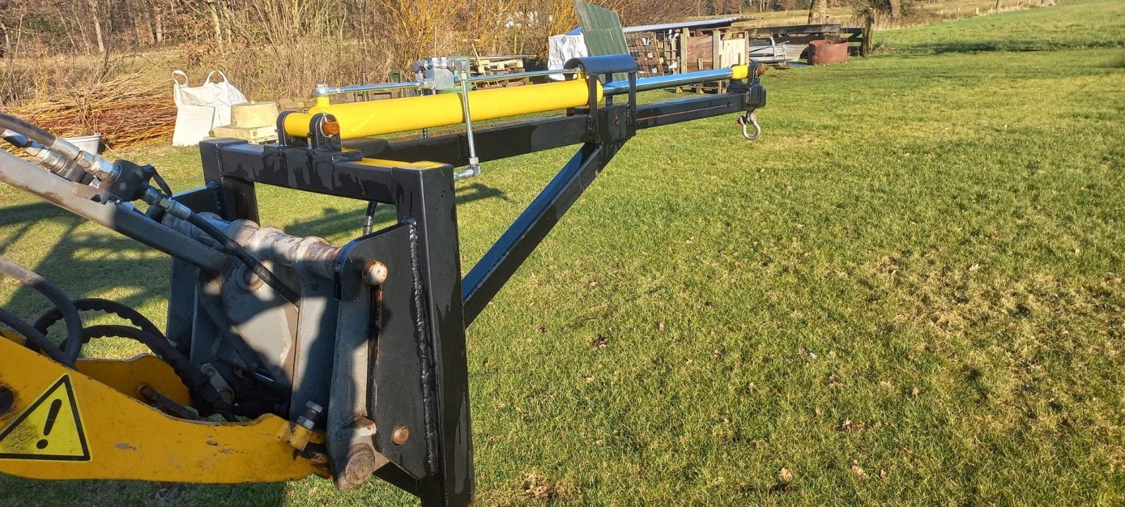 hijs jib voor minishovel Weidemann, Doe-het-zelf en Verbouw, Ophalen