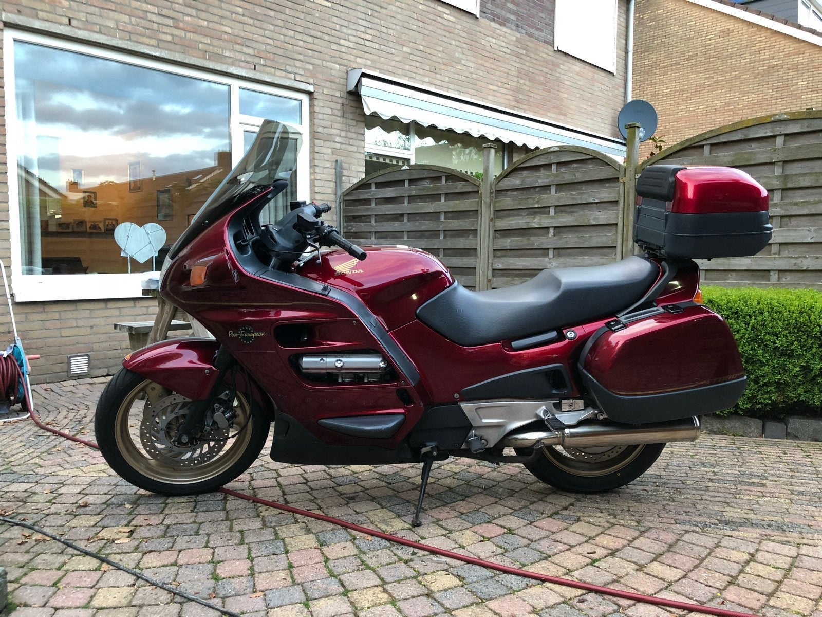 Honda ST1100 ST 1100 Corbin verhoogde MRA KUIPRUIT, Motoren, Cardan-aandrijving, 4 cilinders, Gebruikt, Particulier
