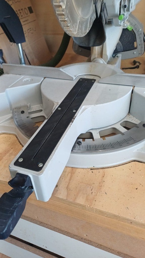 Zero clearance voor Festool afkortzaag Kapex KS 120