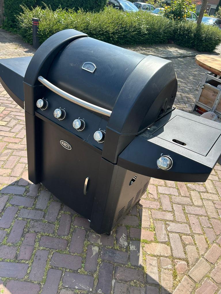 Boretti gas barbecue, Ophalen, Gebruikt