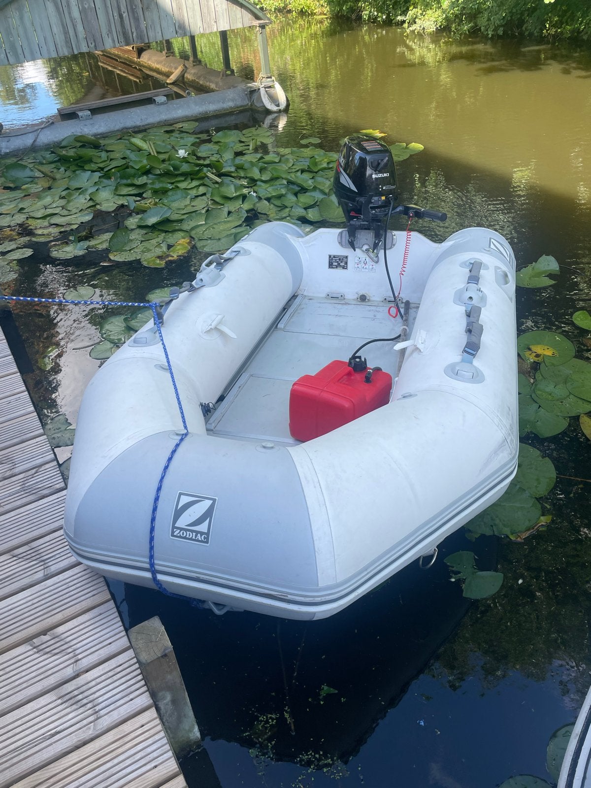 Rubberboot Zodiac C285S, Ophalen, Zo goed als nieuw, Overige typen