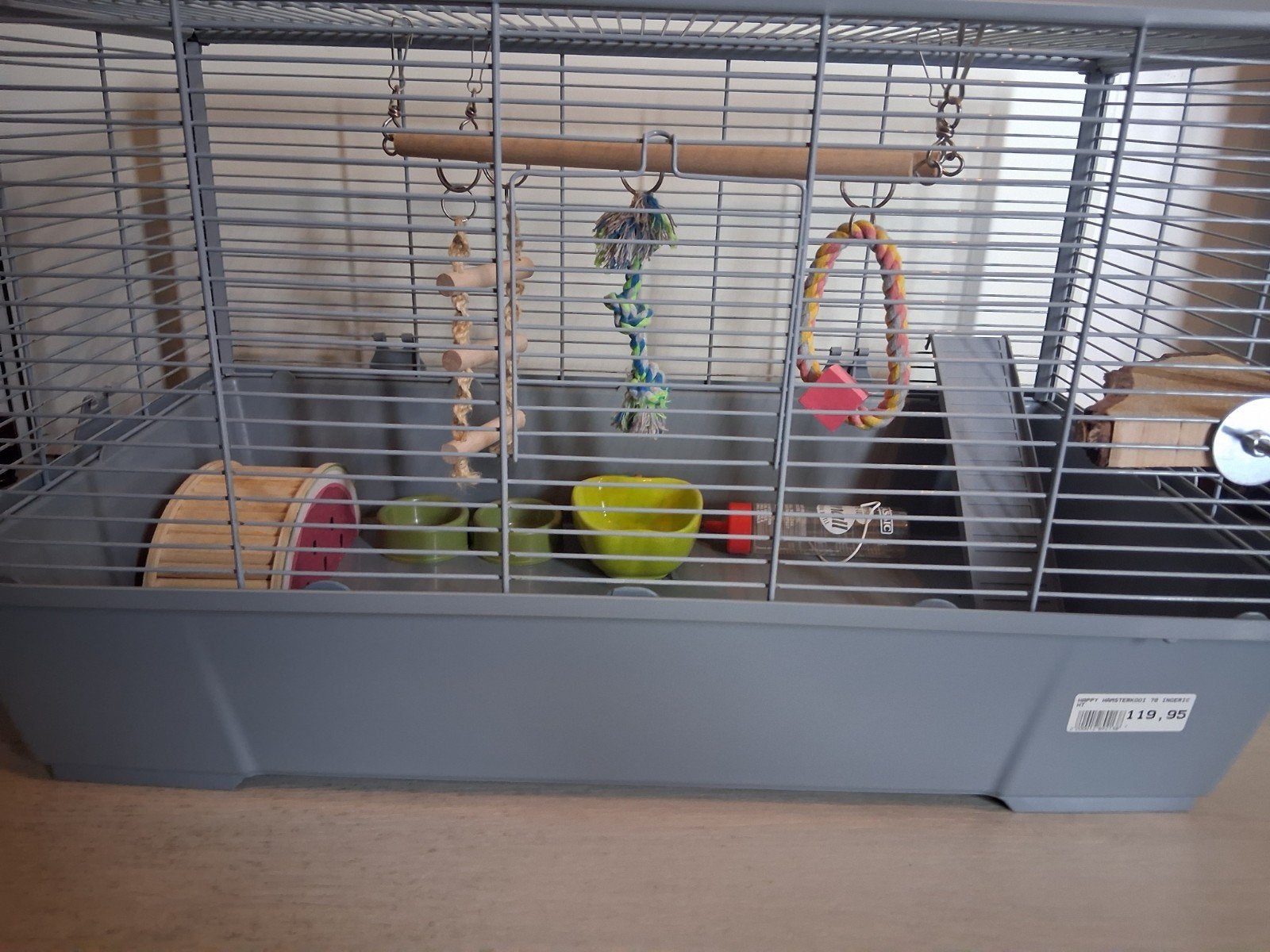 2e hands Hamster kooi, Dieren en Toebehoren, Vogels | Parkieten en Papegaaien, Mannelijk, Parkiet