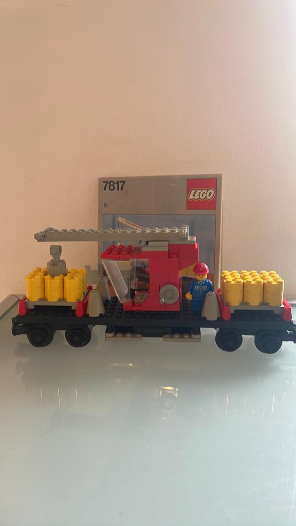 Lego 7817 kraanwagon 12V trein, Kinderen en Baby's, Speelgoed | Duplo en Lego, Verzenden, Lego, Compleet, Complete set