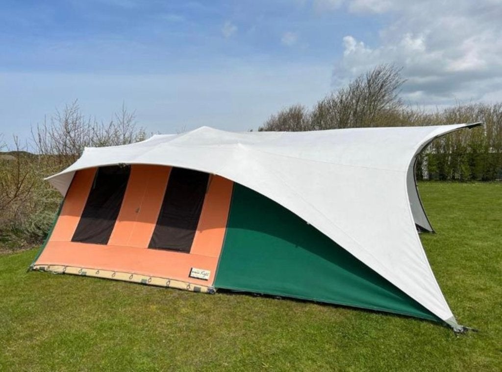 Holtkamper KyteXL Windforce 2016 met Kindertent XL, Caravans en Kamperen, Vouwwagens, Ophalen, Overige kleuren, Aanwezig, Meer dan 6