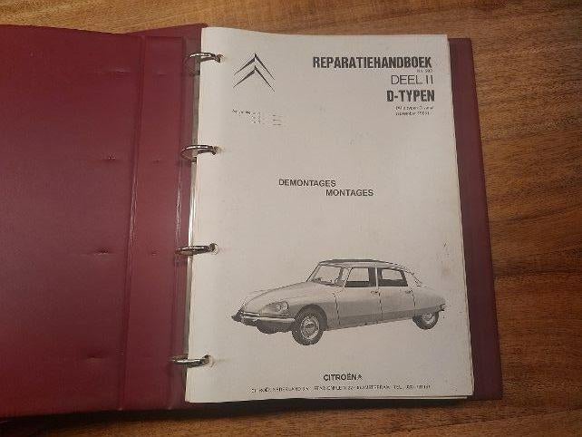Citroen DS  3 stuks handboeken, Ophalen of Verzenden, Gelezen, Citroën, Citroen DS club
