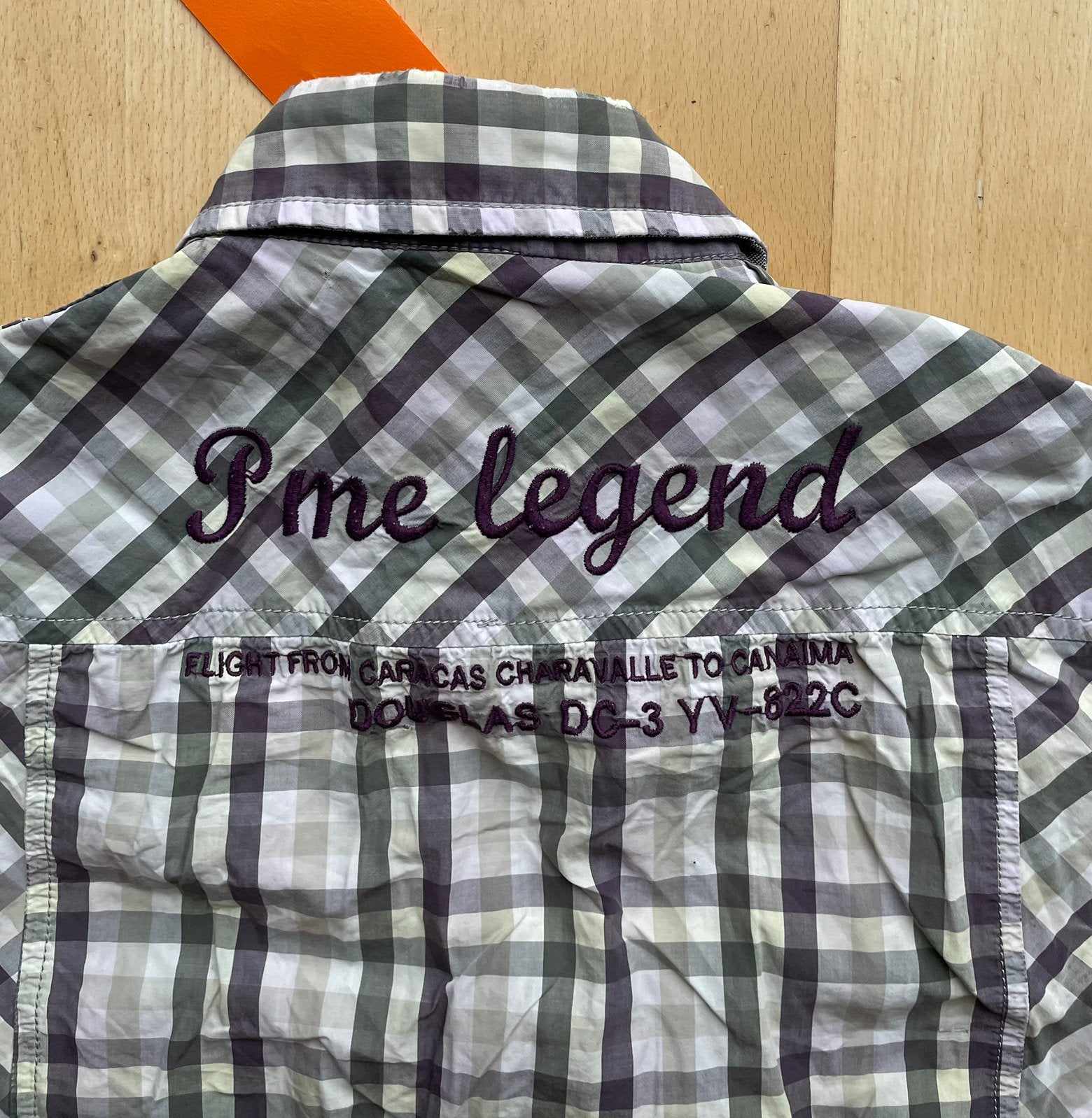 PME Legend overhemd / shirt met logo en mooie details M, Ophalen of Verzenden