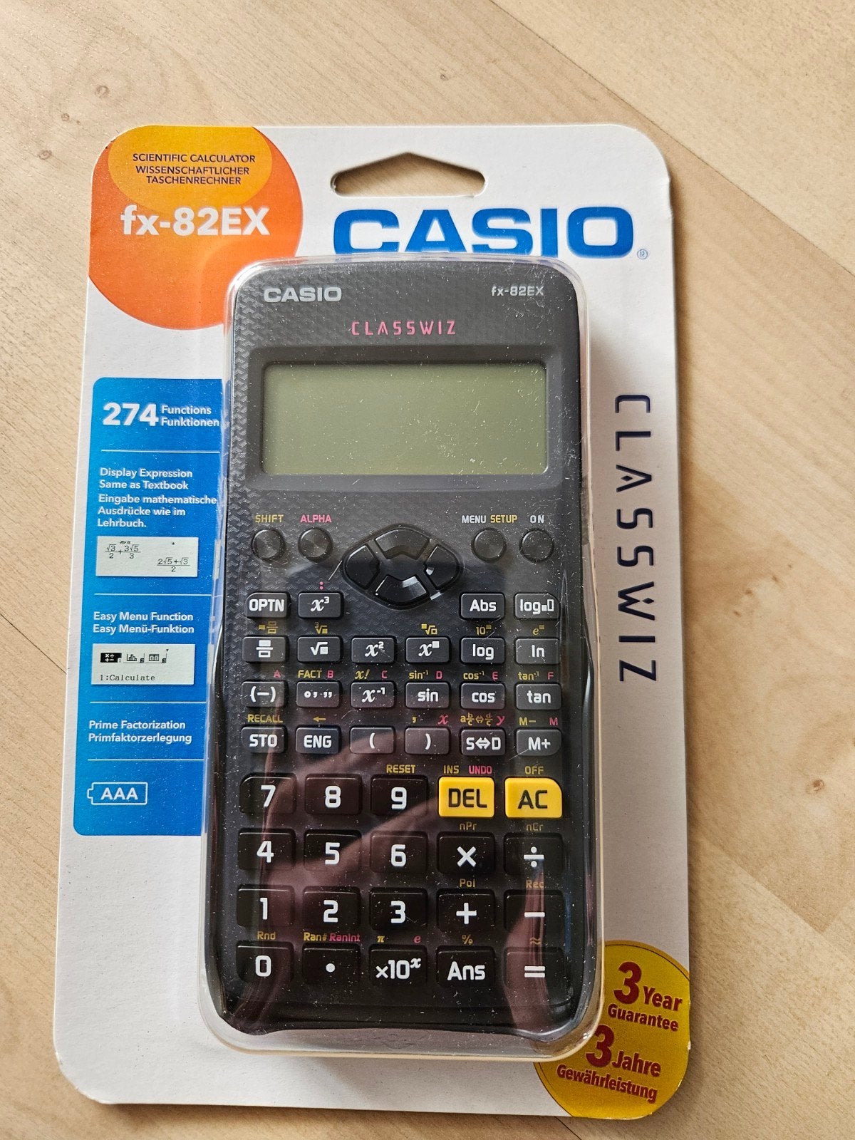 Casio fx82ex nieuw, Ophalen of Verzenden, Nieuw
