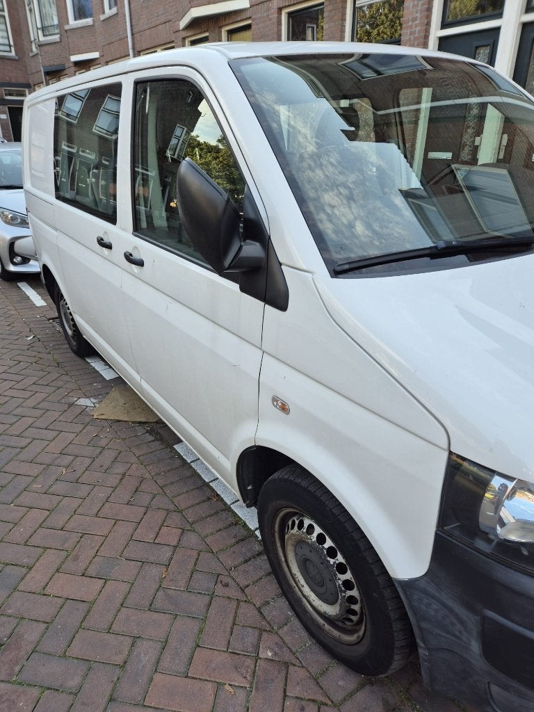 Volkswagen Transporter DUBBELE CABINE 2.0 D 62KW 2014, 4 cilinders, Volkswagen, Wit, Origineel Nederlands