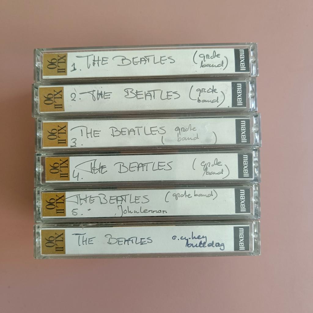 6 Maxwell XLII 90 cassettebandjes, The Beatles opnames, Ophalen of Verzenden, Desktop, USB