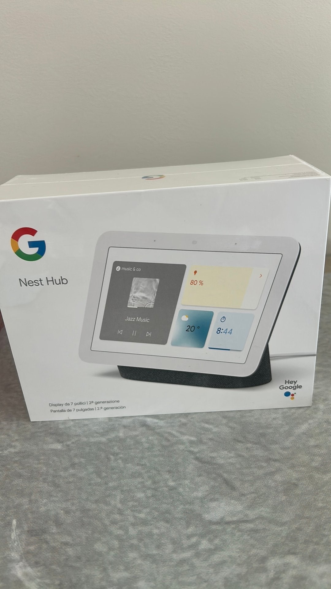 Google Nest Hub (Gen 2) Nieuw! Geseald!, Google, 8 inch, Nieuw, Ophalen of Verzenden