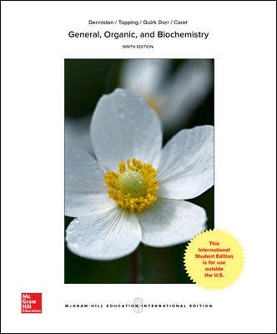 General, Organic, and Biochemistry, isbn: 9781259253393, Ophalen of Verzenden, Beta, Gelezen, HBO