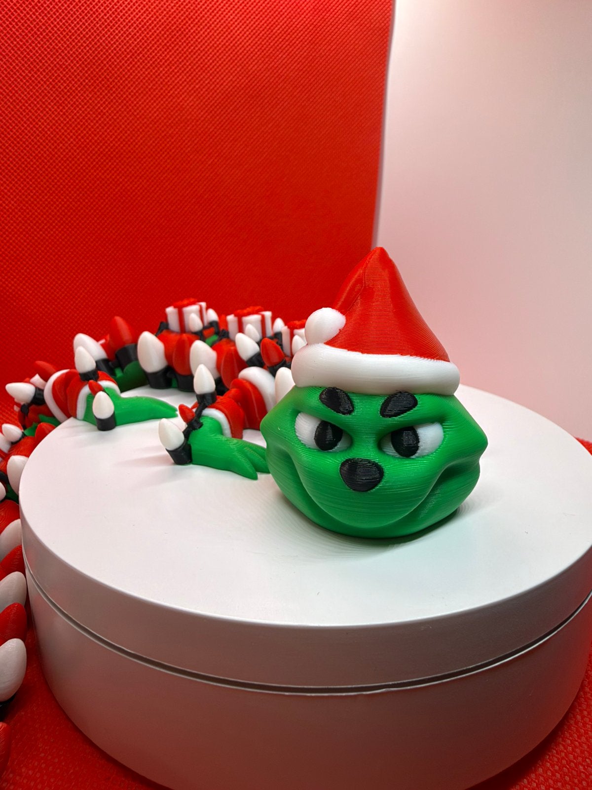 Beweegbare Grinch-draak 45 cm (3D-geprint), Verzenden, Nieuw