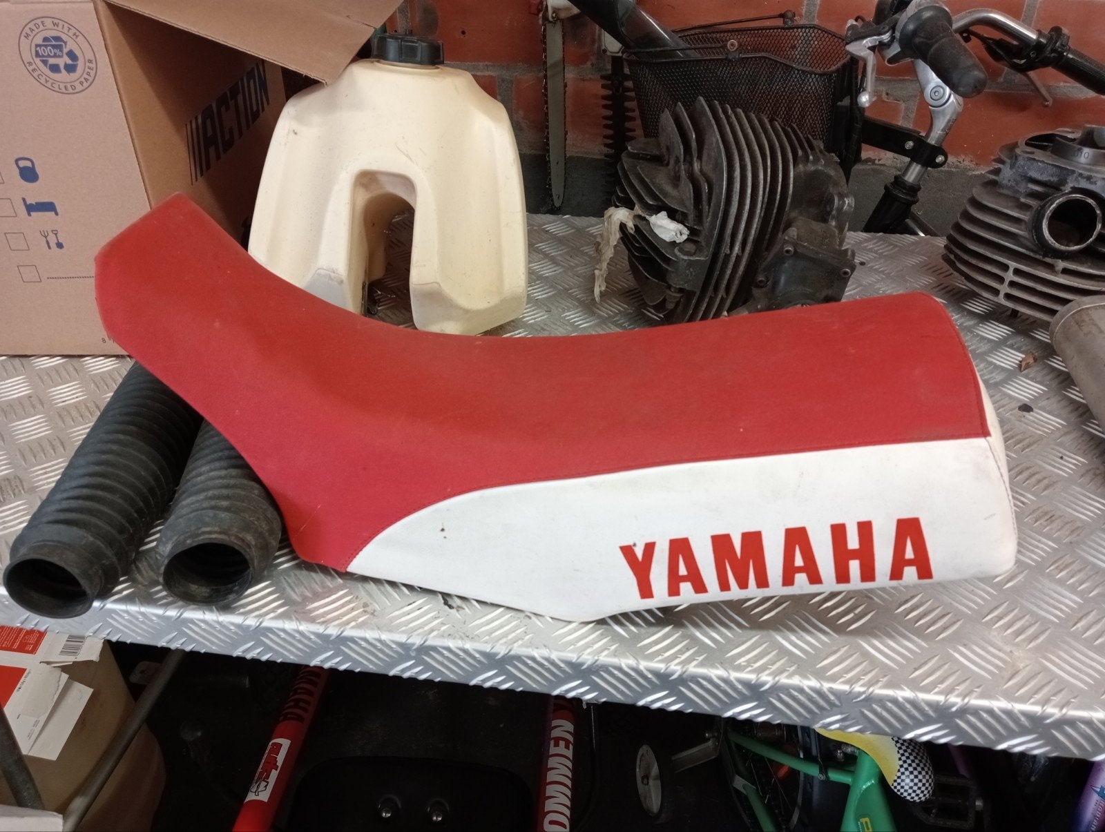 onderdelen twinshock yamaha yz490 1982/83 en honda cr 250, Ophalen