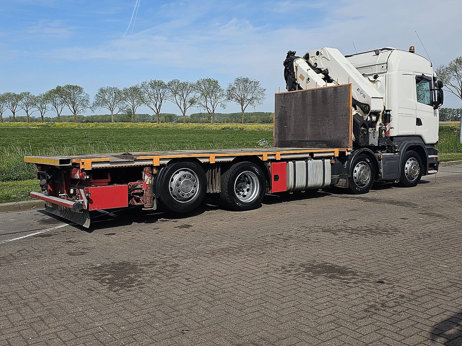 SCANIA R490 8x2*6 hmf 6020k6, Automaat, Euro 6, Bedrijf, Stoelverwarming