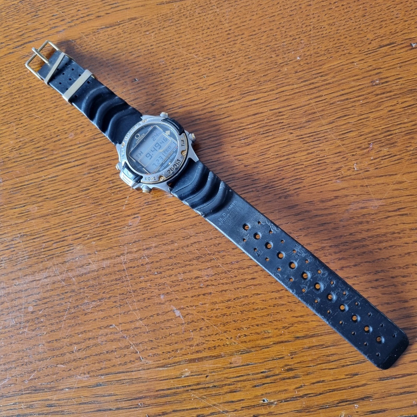 Citizen Promaster Duikhorloge - Vintage Digitaal Horloge, Ophalen of Verzenden, Gebruikt