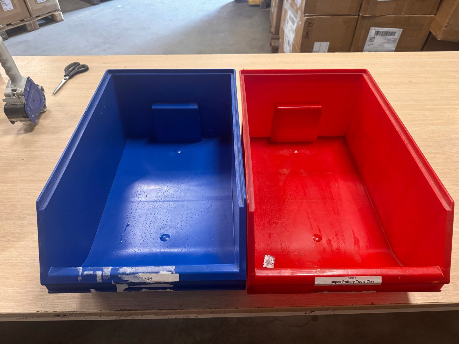 25x Gebruikte Bakken 50x30x20cm - Opslag & Organisatie, Ophalen, Gebruikt, Mmobiel, Kleibultweg 101