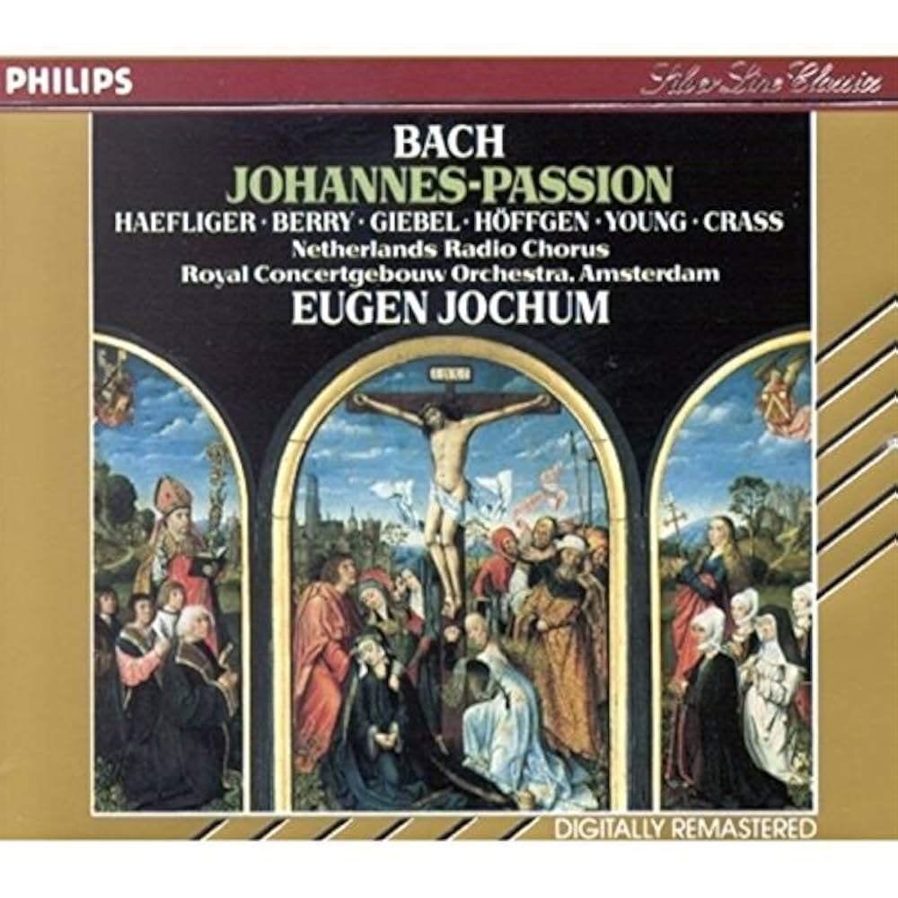 Bach: Johannes Passion. Jochum, Haefliger, KCO. 2 CD's, Ophalen of Verzenden, Zo goed als nieuw, Oratorium, Barok