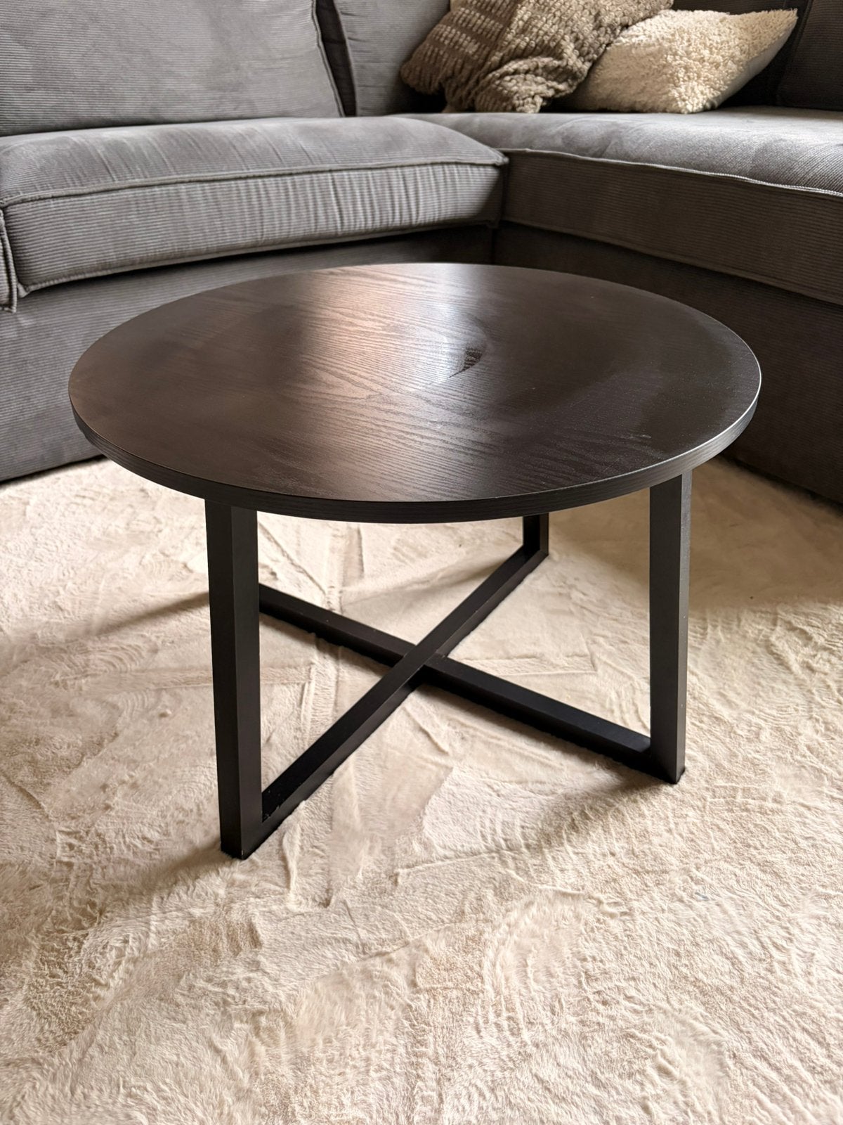 Salontafel, Huis en Inrichting, Ophalen, Gebruikt, 50 tot 100 cm, Rond