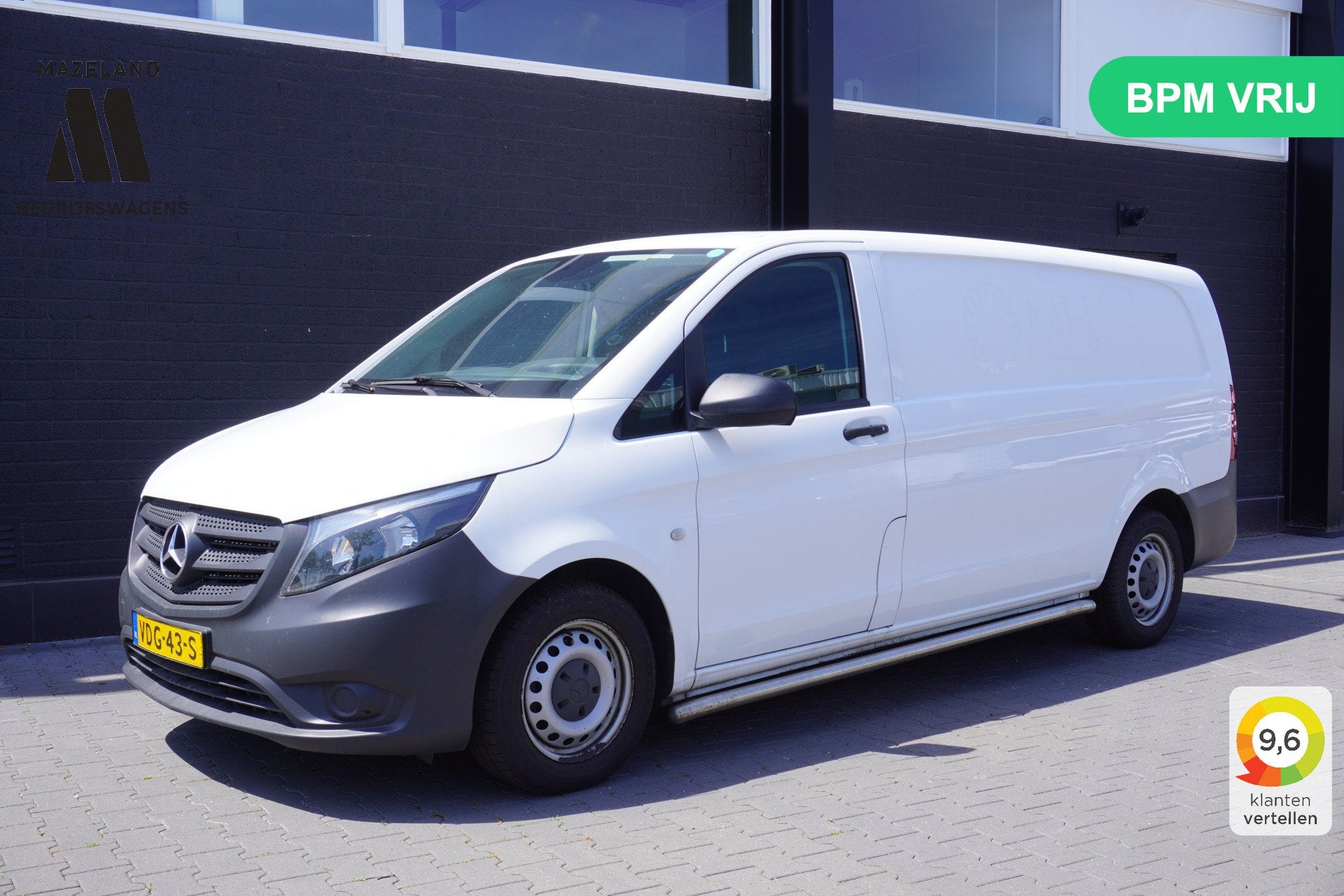 Mercedes-Benz Vito 111 CDI XL EURO 6 - Airco - Camera - €1, Voorwielaandrijving, Stof, Gebruikt, 4 cilinders