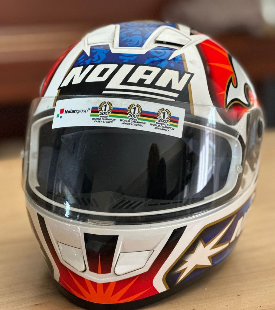 Nolan N62 Casey Stoner 2007 World Champ collectors, Motoren, Kleding | Motorhelmen, Nolan, Ophalen of Verzenden, Nieuw zonder kaartje
