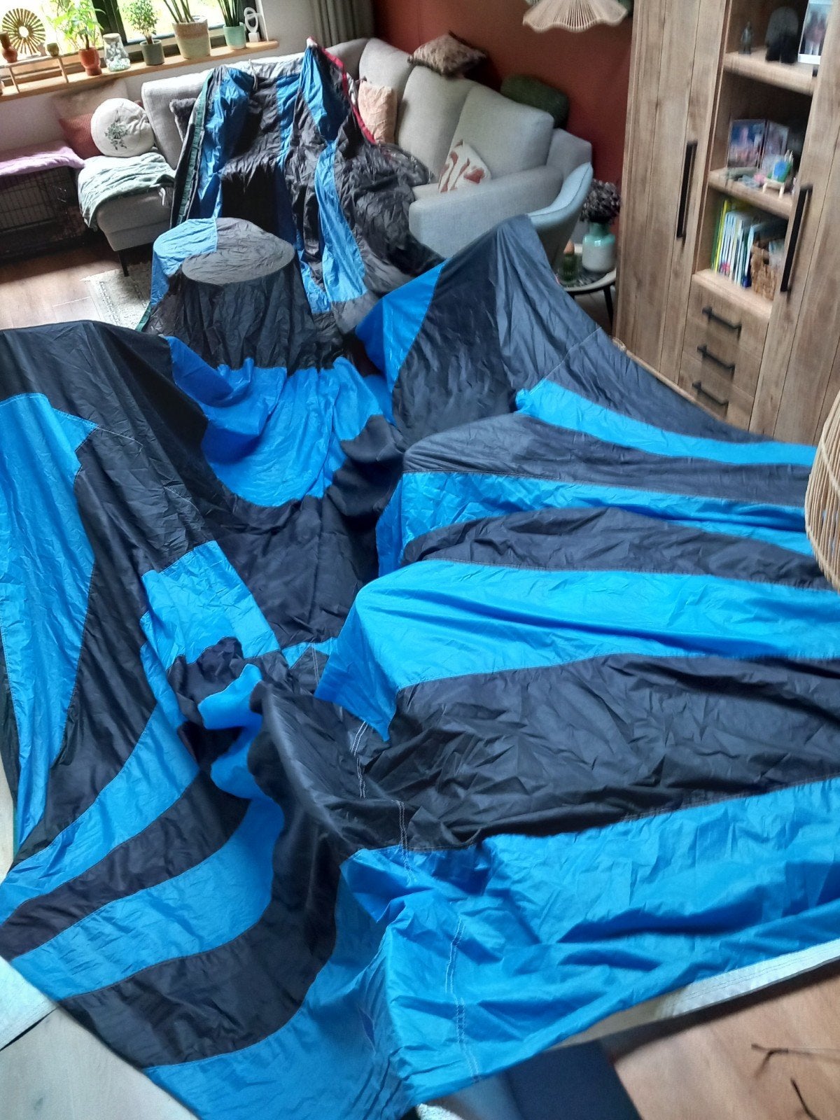 te koop Spinaker, Ophalen of Verzenden, Gebruikt, 6 meter of meer, 15 tot 30 m²
