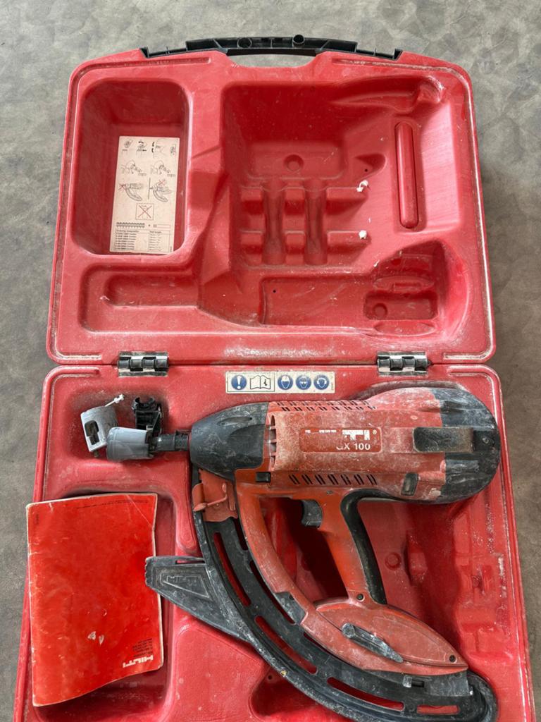 Hilti DX 100 Schiethamer in Koffer, Ophalen of Verzenden, Gebruikt, Overige typen