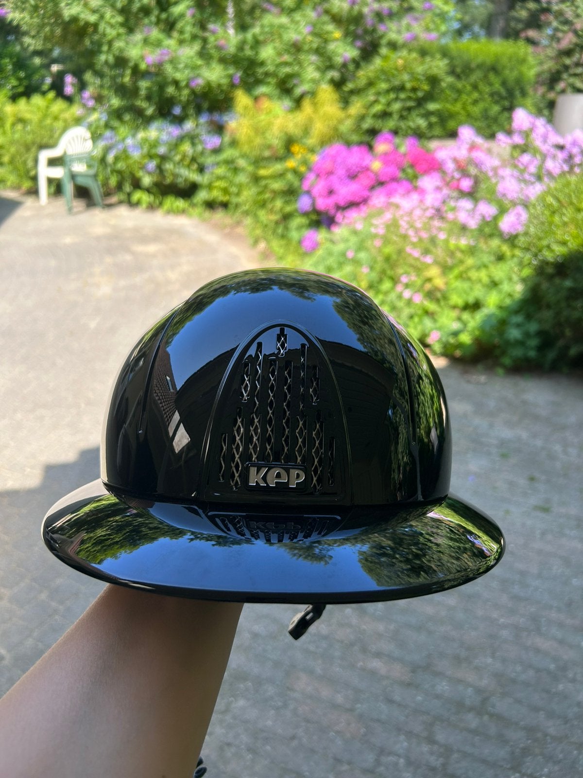 Kep Italia Smart Nova black polish - schaal M, Dieren en Toebehoren, Ophalen of Verzenden, Zo goed als nieuw, Dressuur