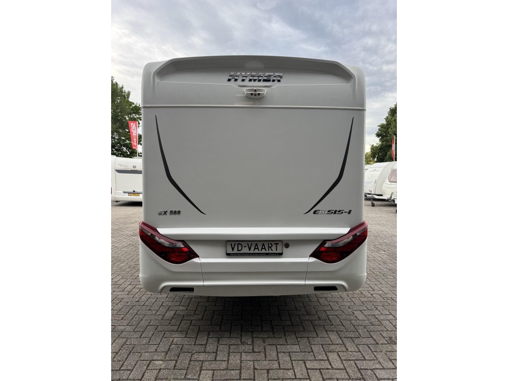 Hymer Exsis-I 588 1e Eigenaar zeer kompleet veel Extra?s, Koelkast, Fiat, 6 tot 7 meter, Bedrijf