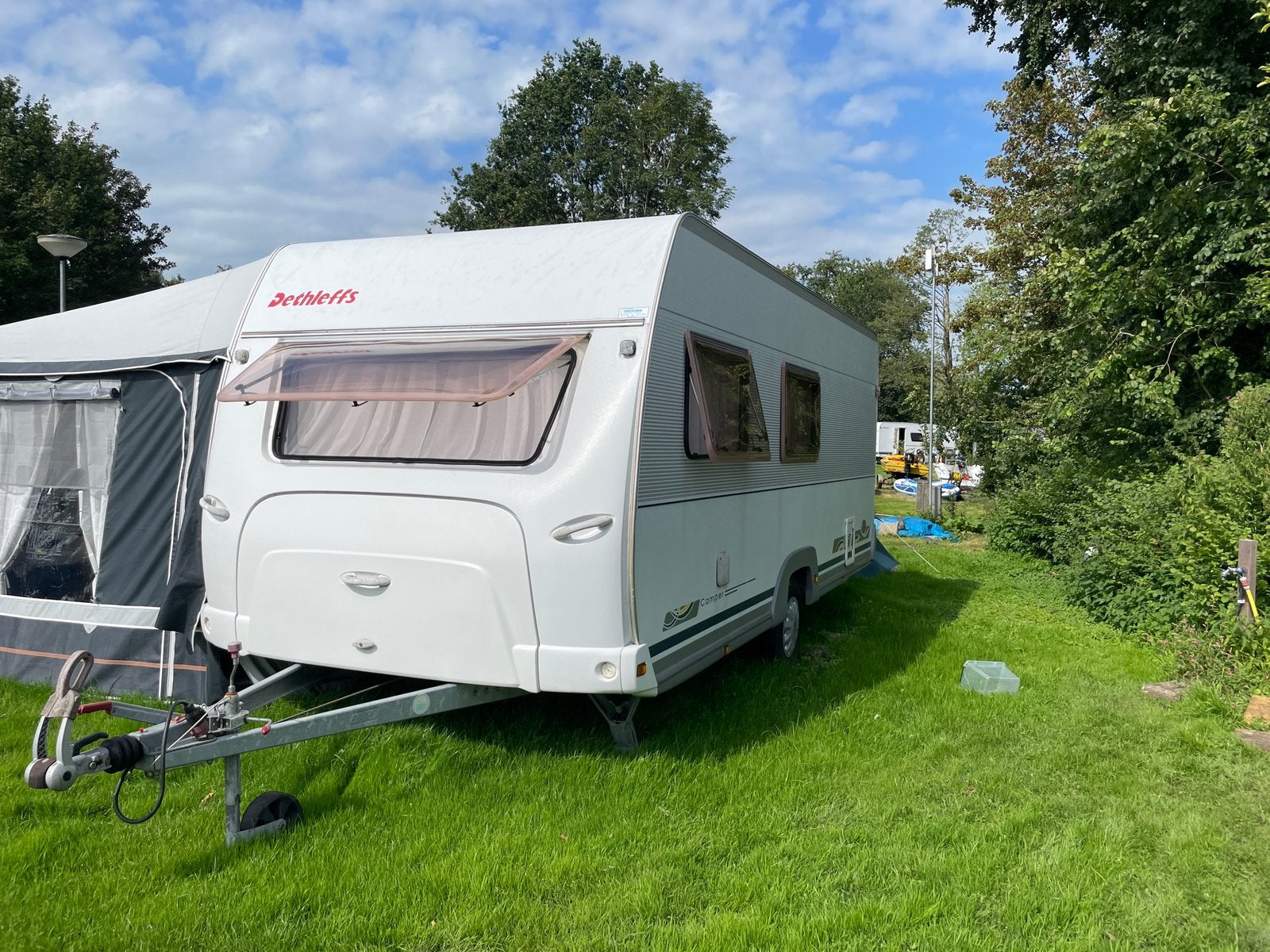 Dethleffs camper 500TK, Caravans en Kamperen, Dwarsbed, Treinzit, Particulier, Dethleffs