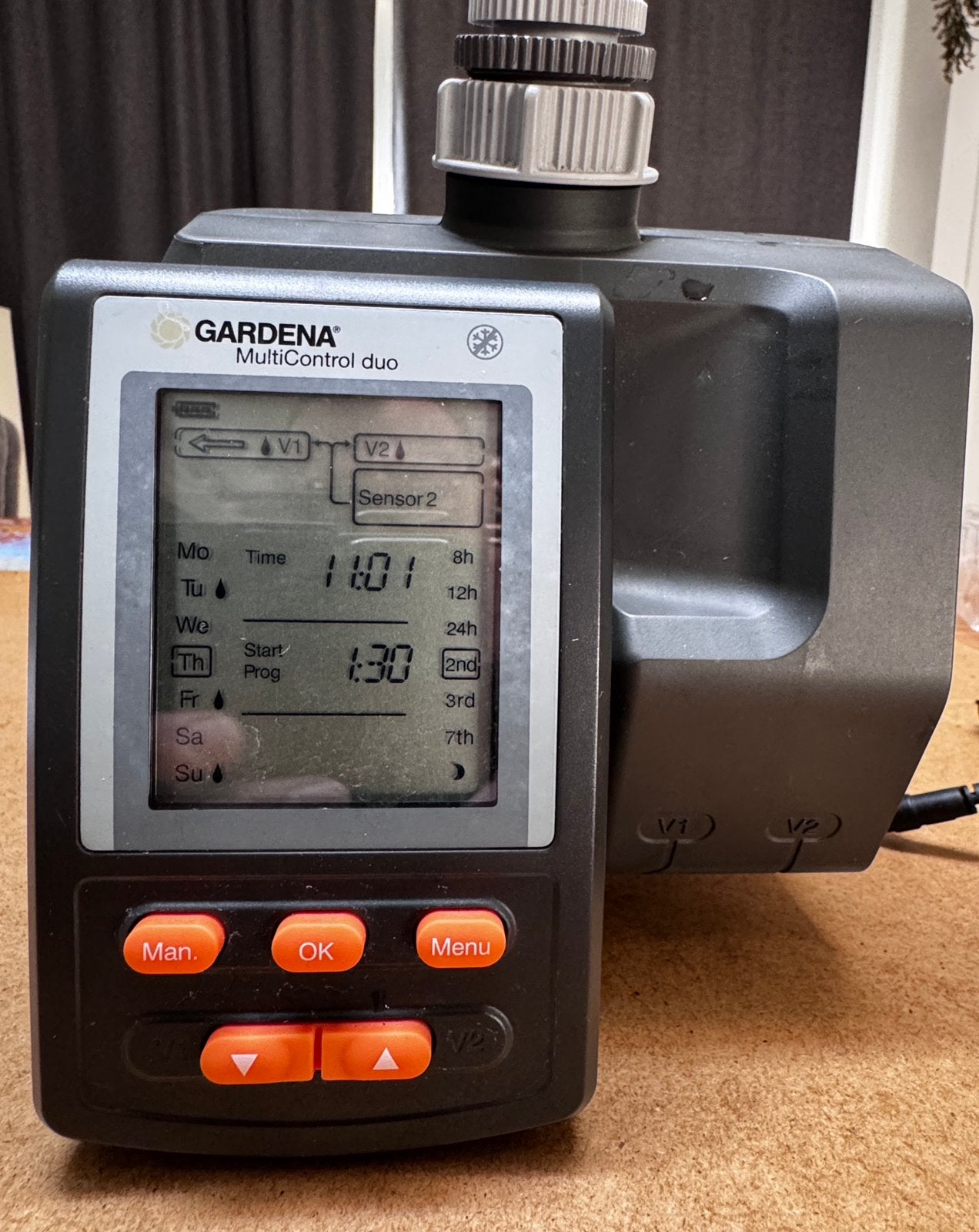 Gardena MultiControl Duo besproeiingscomputer, Ophalen of Verzenden, Zo goed als nieuw
