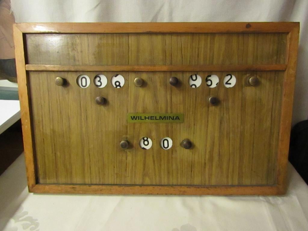 Scorebord, Ophalen, Zo goed als nieuw, Overige typen