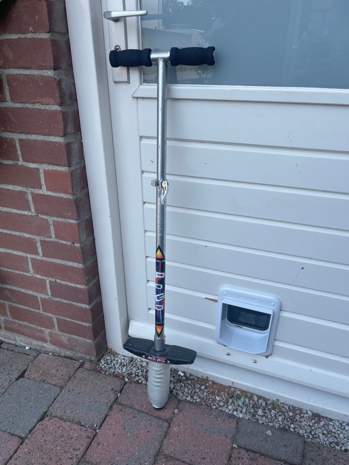 Afstelbare Pogo Stick / Springstok, Ophalen, Gebruikt