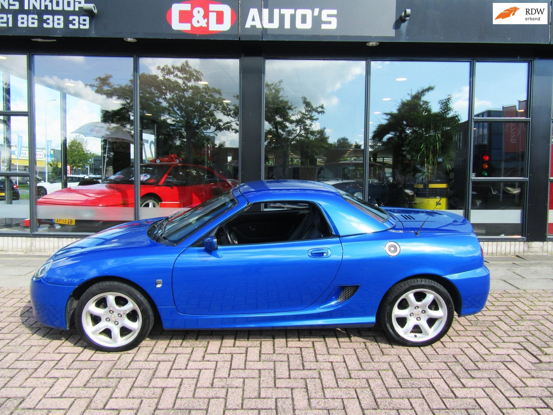 MG TF 1.6 TF 115 2005 HARDTOP AIRCO SPECIAL EDITION, Auto's, Achterwielaandrijving, Zwart, 4 cilinders, Cabriolet