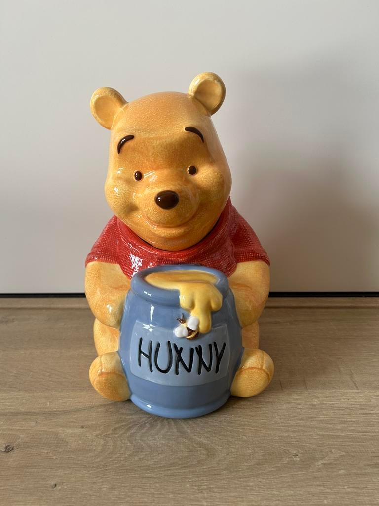 Collectorsitem: Unieke koekjespot van Winnie the Pooh, Verzamelen, Disney, Ophalen of Verzenden, Winnie de Poeh of vrienden, Zo goed als nieuw