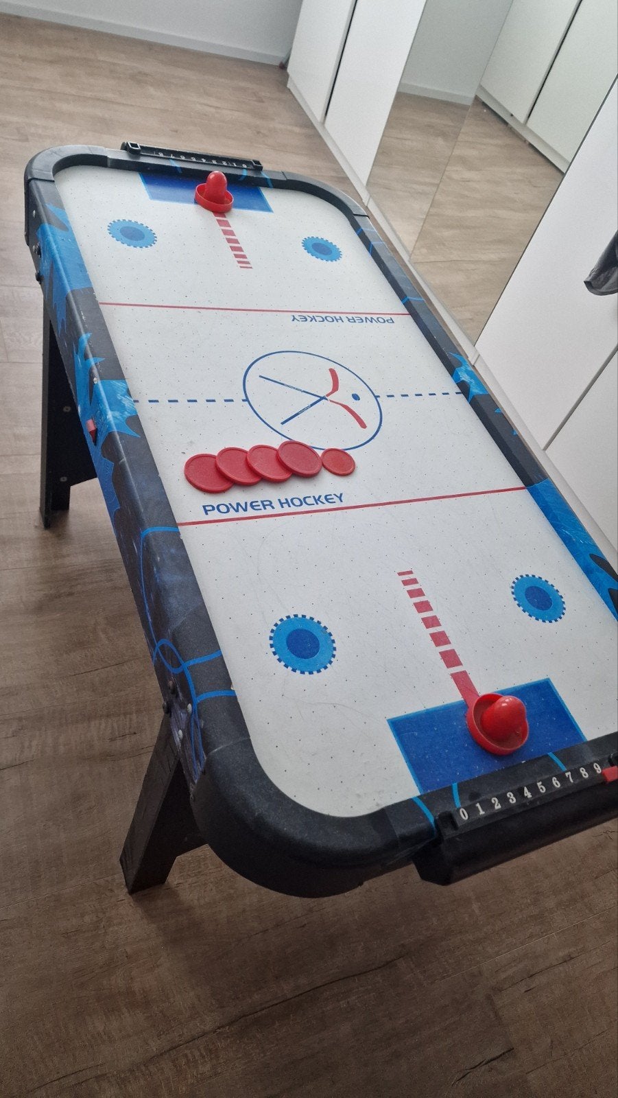 Power Hockey Airhockeytafel - 116x54x73 cm, Ophalen, Gebruikt