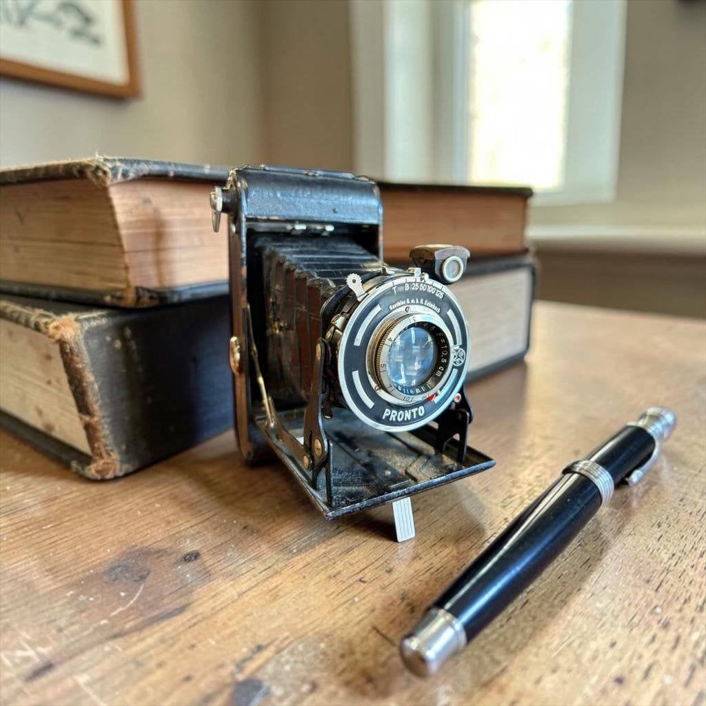 Vintage fototoestel / camera / vouwcamera, Audio, Tv en Foto, Fotocamera's Analoog, Ophalen, Compact, Overige Merken