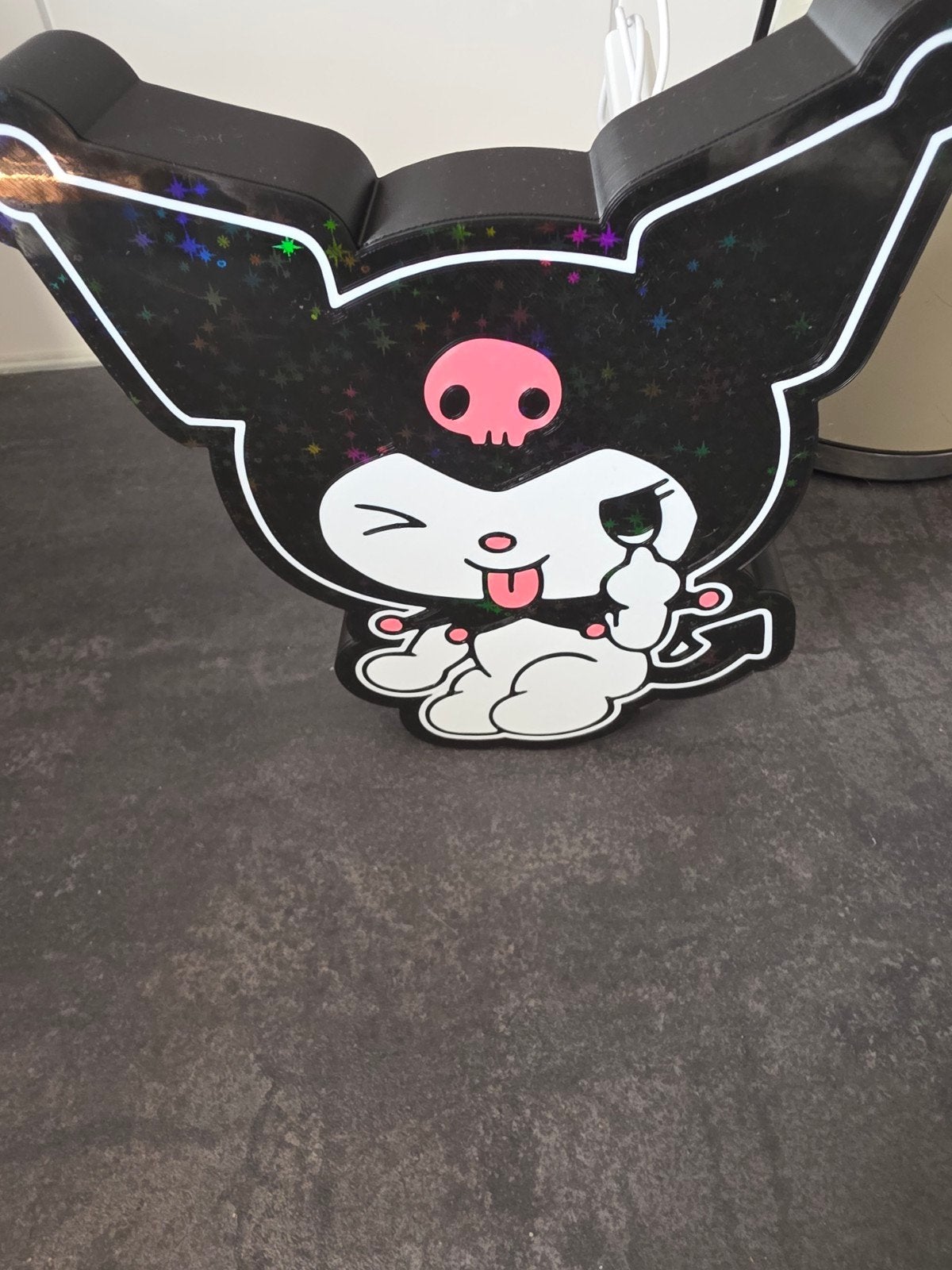 Kuromi LED lamp, Overige merken, Kunststof, Zwart, USB-aansluiting