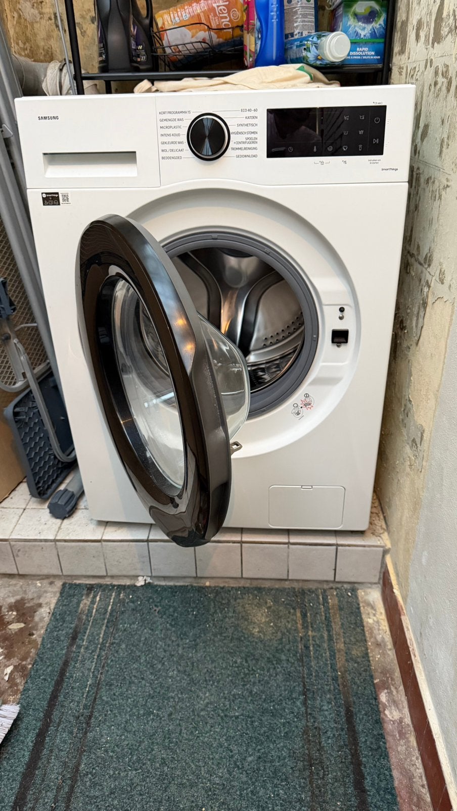 Samsung wasmachine WW90CGC04AAEEN, Ophalen, 1200 tot 1600 toeren, 8 tot 10 kg, Energieklasse A of zuiniger