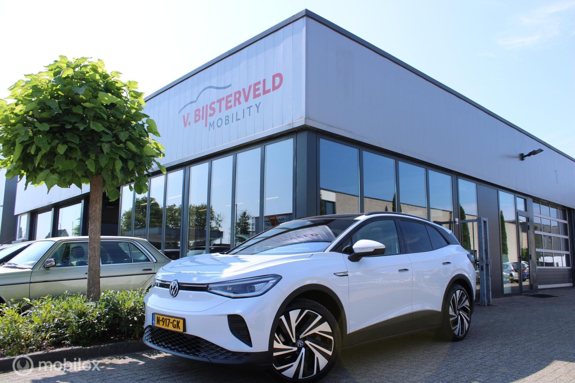 Volkswagen ID.4 Tech 77 kWh SoH 91%|Pano|Trekh.|360 graden, Automaat, Dealer onderhouden, Achterwielaandrijving, Gebruikt