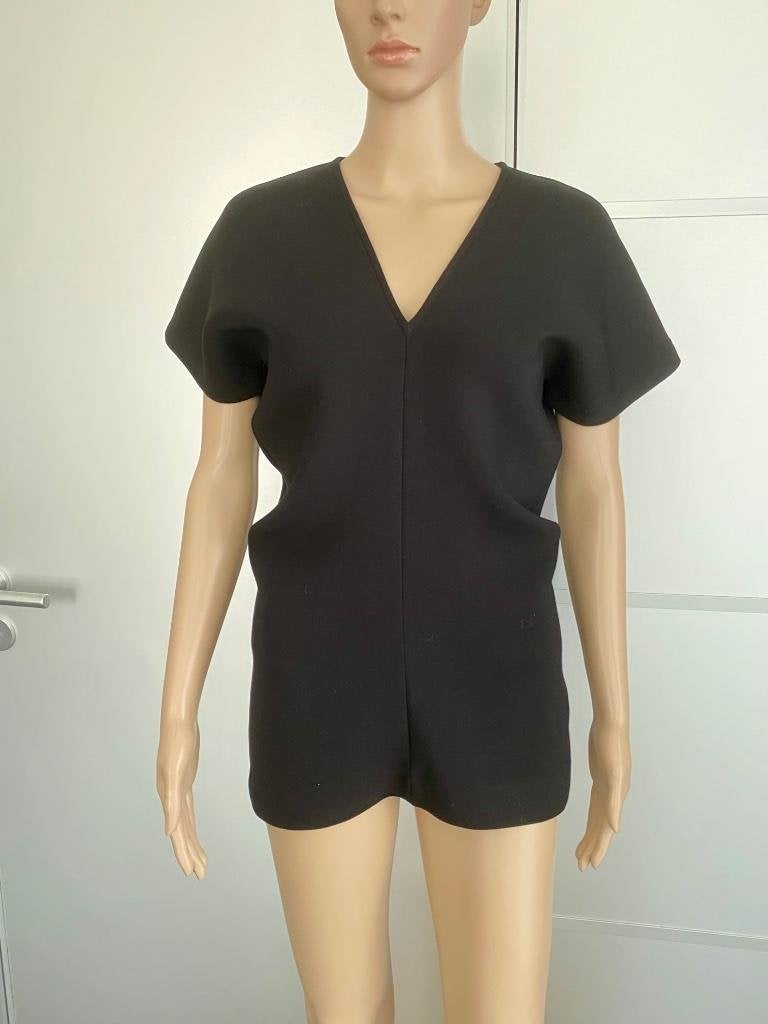 H139 Nieuw: COS maat XS/S=34/36 tuniek trui top zwart, COS, Zwart, Nieuw, Ophalen of Verzenden