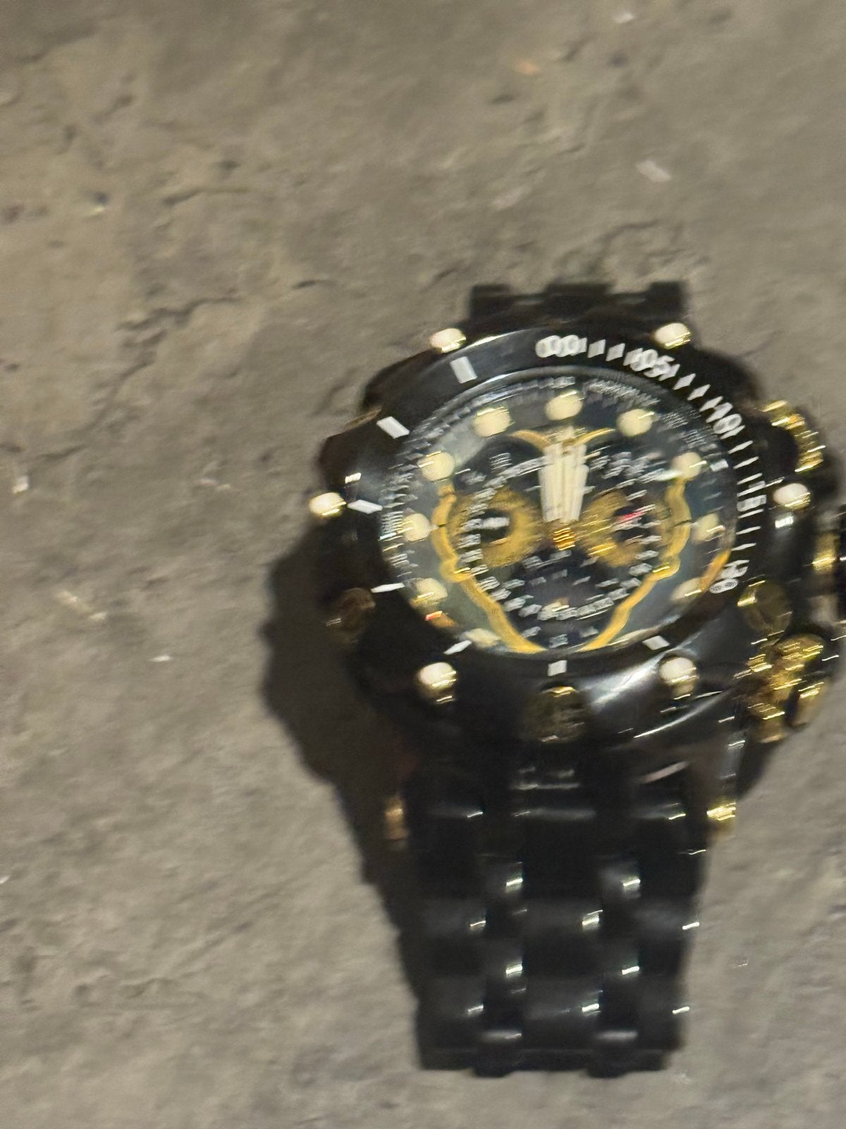 Invicta Herenhorloge - Zwart  venom reserved Details, Sieraden, Tassen en Uiterlijk, Horloges | Heren, Overige merken, Staal, Polshorloge