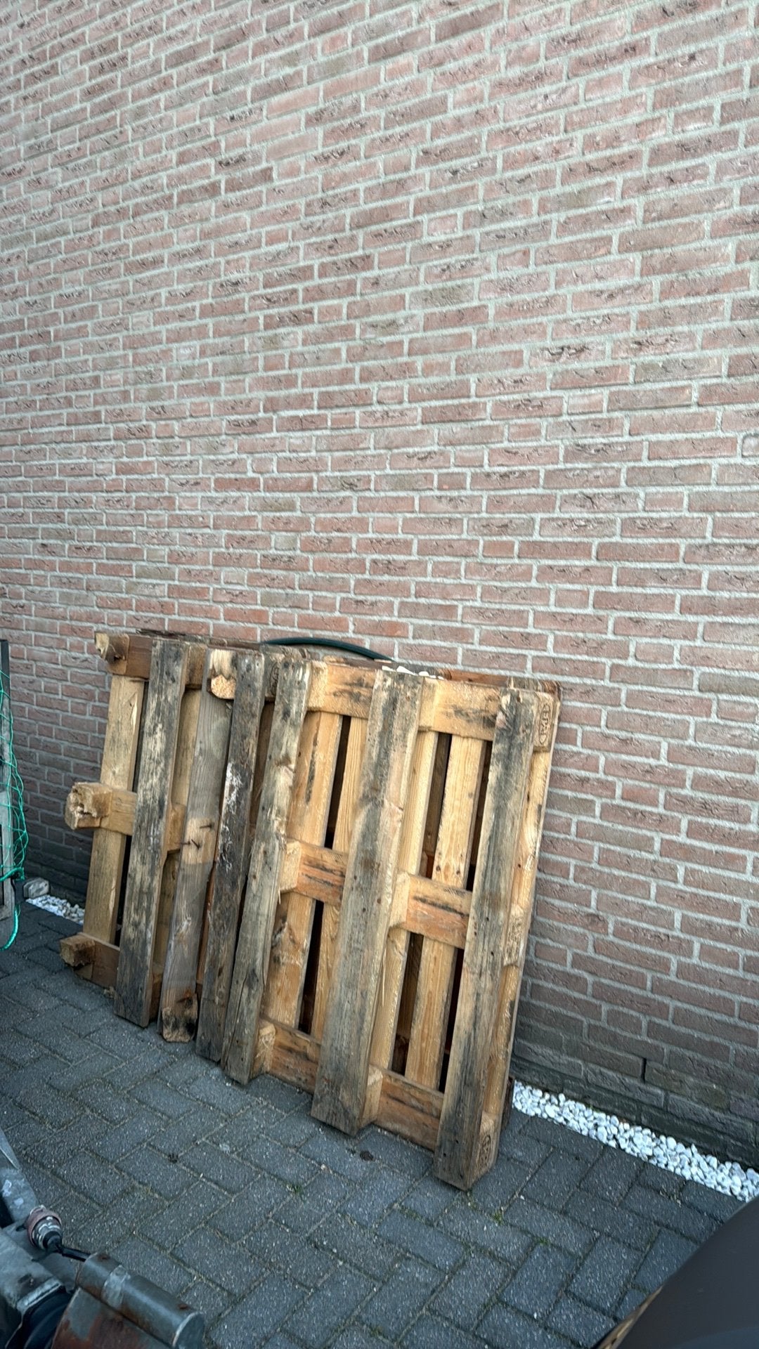 Pallets afhalen, Doe-het-zelf en Verbouw, Hout en Planken, Ophalen, Zo goed als nieuw, Pallet, Minder dan 200 cm