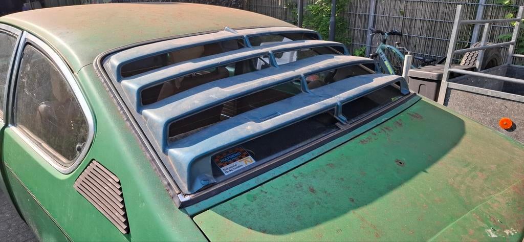 Opel Kadett C achterraam louvre/jaloezie Autoplas, Auto-onderdelen, Ophalen, Gebruikt, Opel