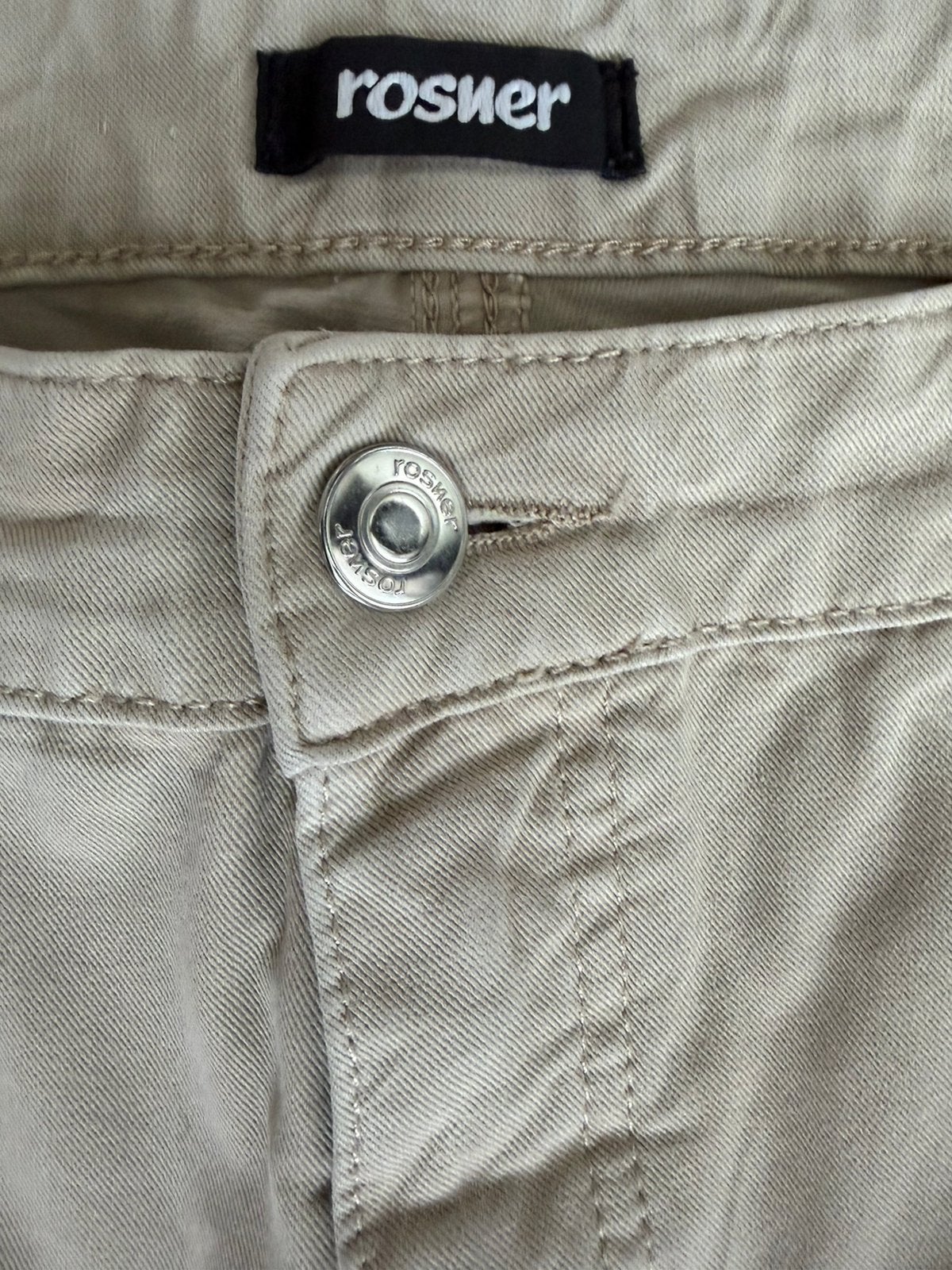 Rosner Audrey, beige broek, maat 42/30, Kleding | Dames, Beige, Maat 42/44 (L), Ophalen of Verzenden, Zo goed als nieuw