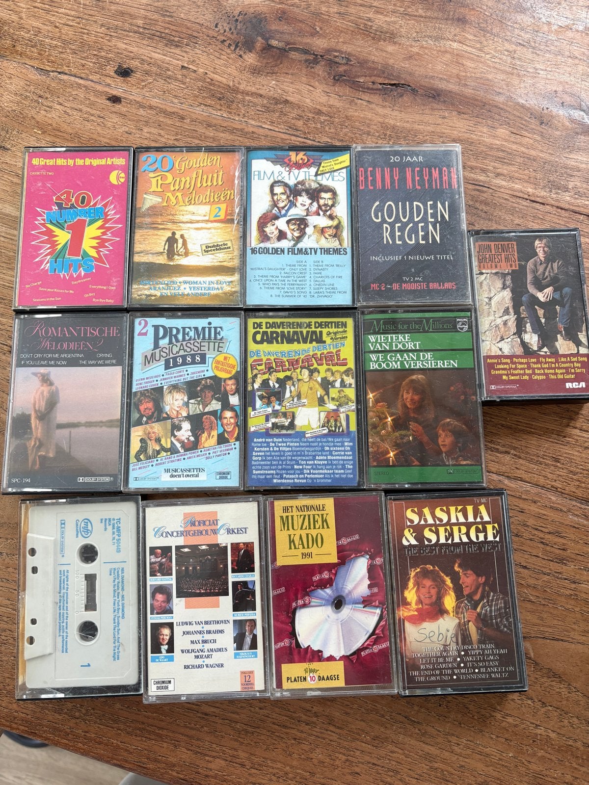 Cassettebandjes diverse artiesten - Pop, Klassiek, Carnaval, Cd's en Dvd's, Cassettebandjes, Gebruikt, 2 t/m 25 bandjes, Ophalen of Verzenden